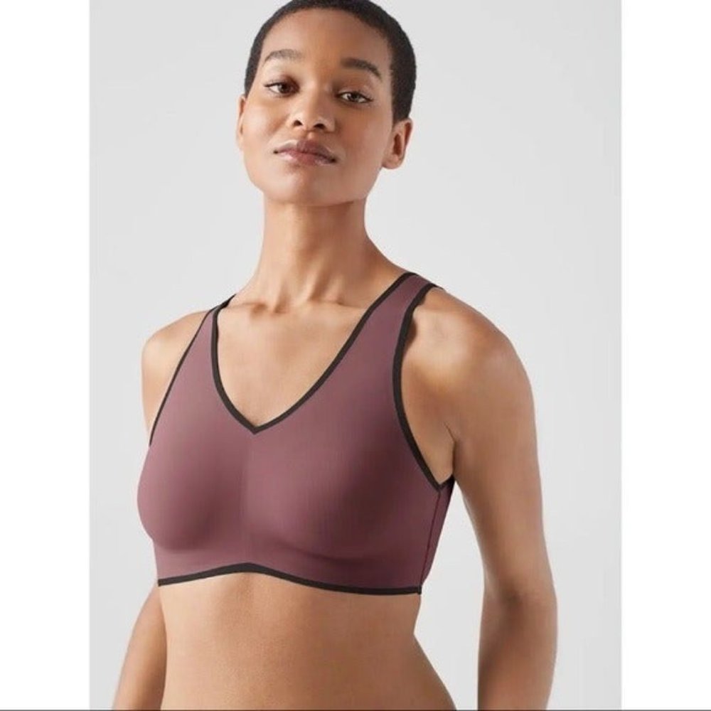 True & Co True Body V Neck Bra sz XS